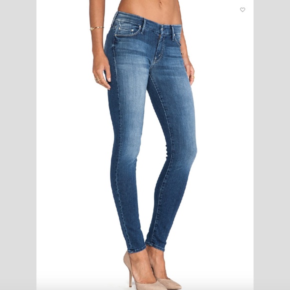 MOTHER The looker skinny stretch jeans  Color:  China Blossom - Picture 2 of 3